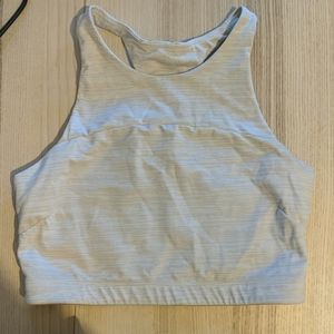 Outdoor voices tech sweat crop top